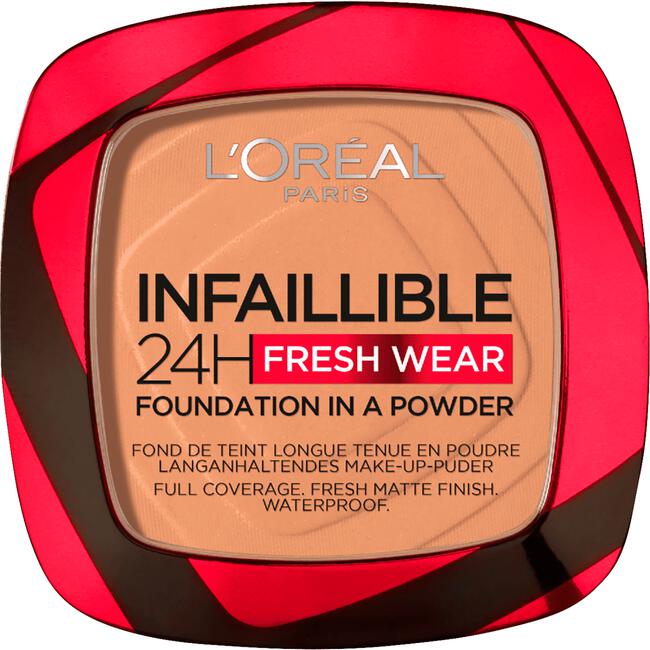L'Oréal Paris Infaillible 24H Fresh Wear Foundation in a Powder 260 Golden Sun