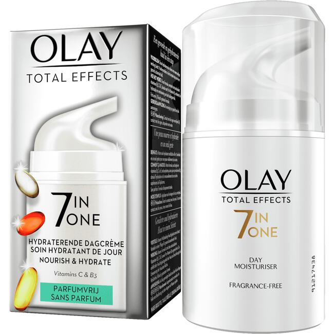 Olay Total Effects 7-in-1 Hydraterende Dagcrème Parfumvrij 50 ML