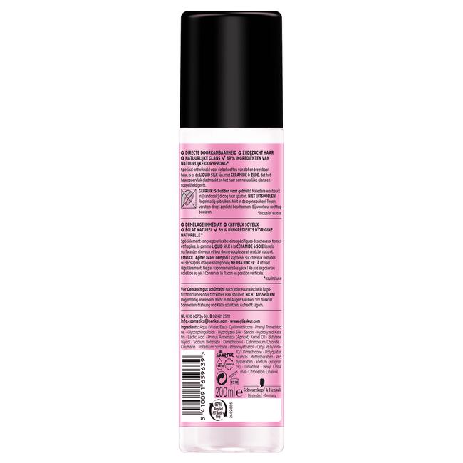 Gliss Kur Liquid Silk Anti-Klitspray 200 ML