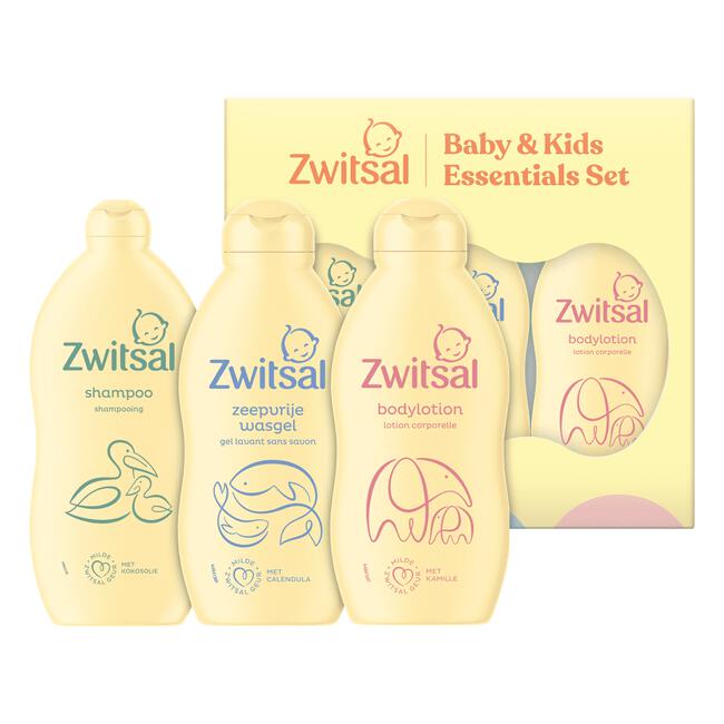 Zwitsal Essentials Geschenkset Baby & Kids 3 x 200 ml