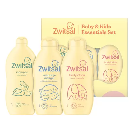 Zwitsal Baby & Kids Essentials Geschenkset 3x200 ML