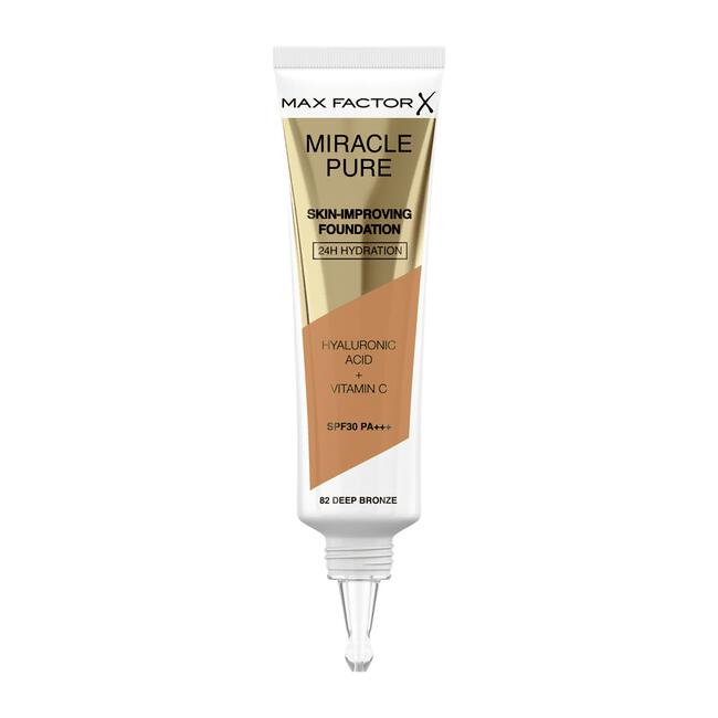 Max Factor Miracle Pure Foundation 82 Deep Bronze