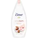 Dove Caring Bath Amandelmelk & Hibiscus Badcrème 450 ML
