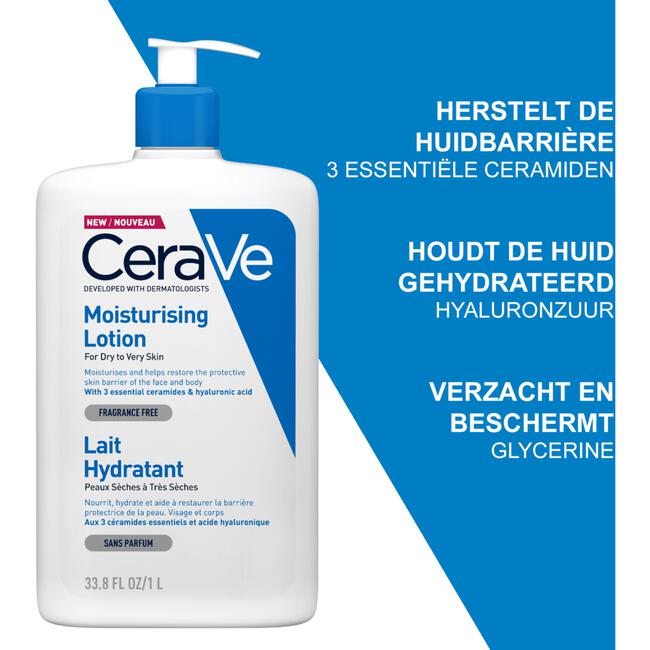 CeraVe Hydraterende Melk 1000 ML