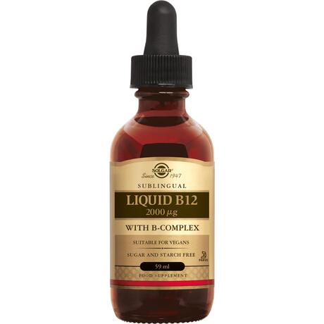 Solgar Liquid B-12 2000 mcg 59 ML