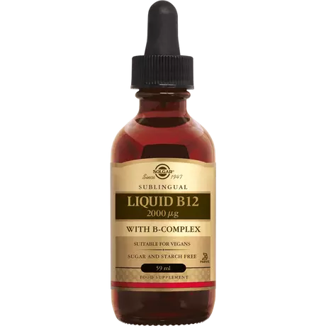 Solgar Liquid B12 2000 MCG 59 ML
