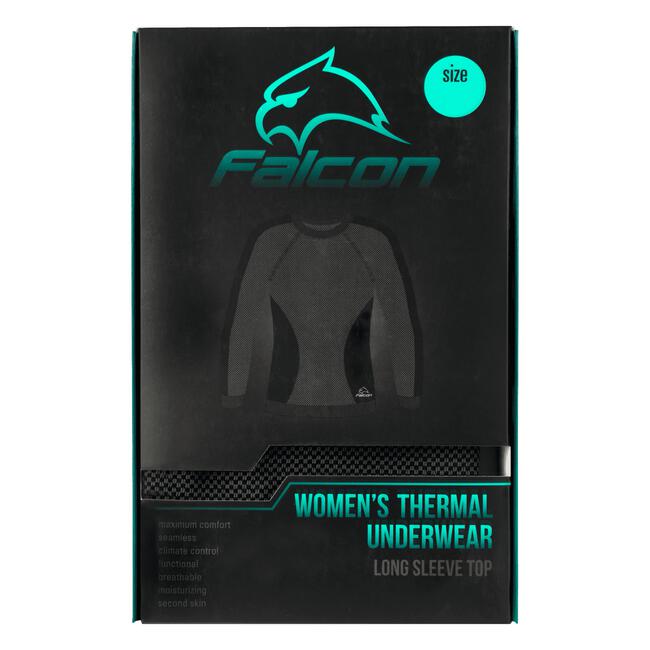 Falcon Thermoshirt Dames Antraciet XL