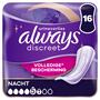 Always Discreet Incontinentieverband Nacht 16 stuks