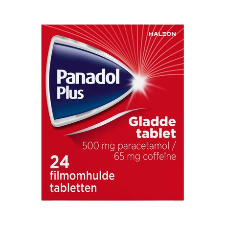 Panadol Plus Paracetemol Filmomhulde Gladde Tabletten 24 stuks