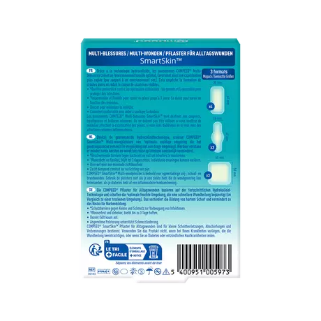 Compeed Smartskin Multiwond Mixpack 10 stuks