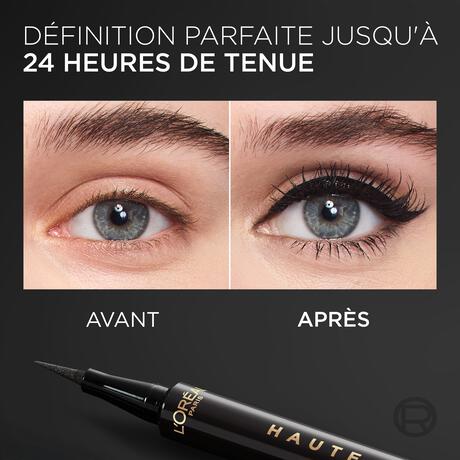 L'Oréal Paris Haute Precision Eyeliner 01 Noir Silk Zwart