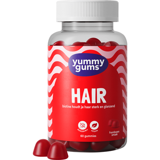 Yummygums Hair Suikervrij 60 stuks