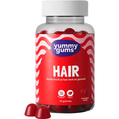 Yummygums Hair Suikervrij 60 stuks