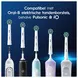 Oral-B Cross Action Opzetborstels Wit 4 Stuks