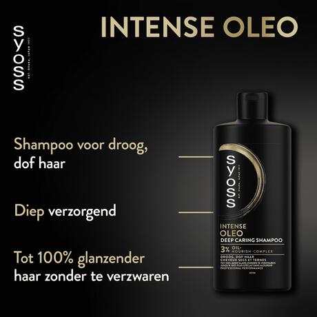 Syoss Intense Oleo Shampoo 440 ML