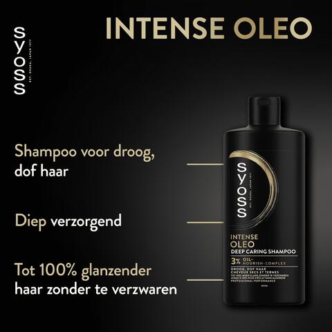 Syoss Intense Oleo Shampoo 440 ML
