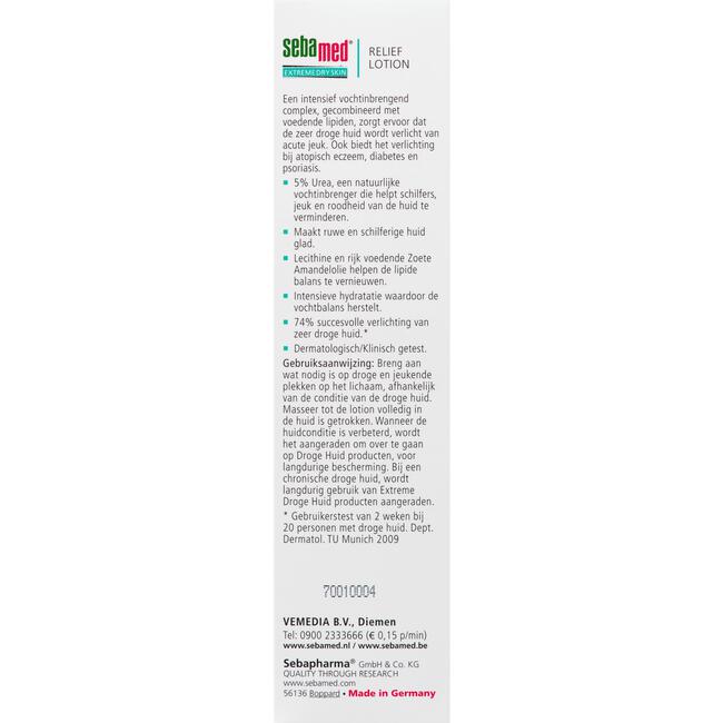 Sebamed Extreme Dry Relief Lotion 5% Urea