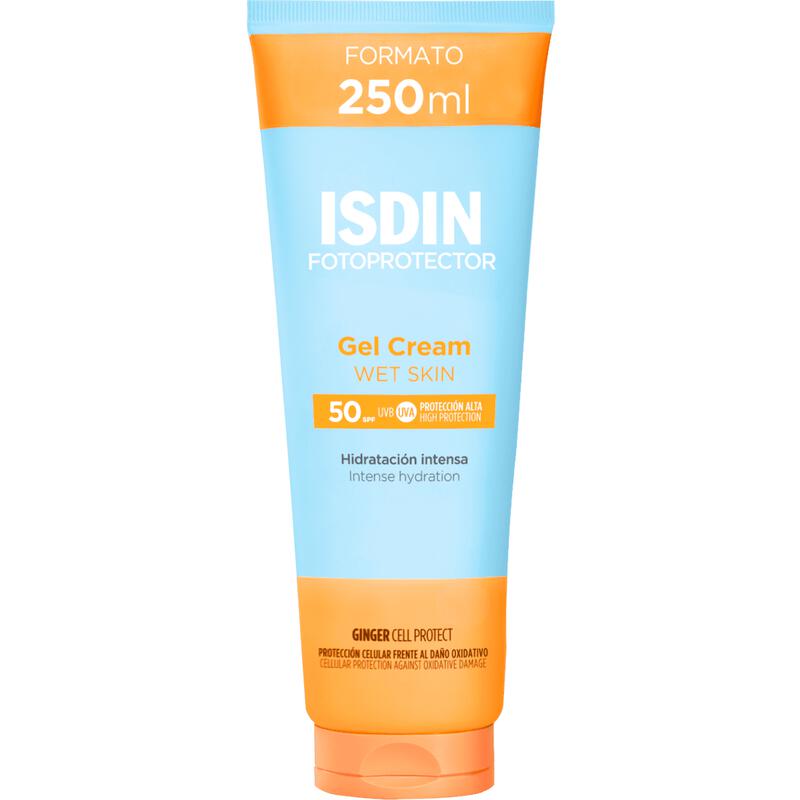 ISDIN Fotoprotection Gel Cream Wet Skin Zonnebrand SPF50+ 250 ML�