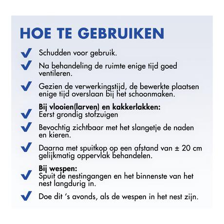 Roxasect Spuitbus Kruipende Insecten en Wespen 400 ML