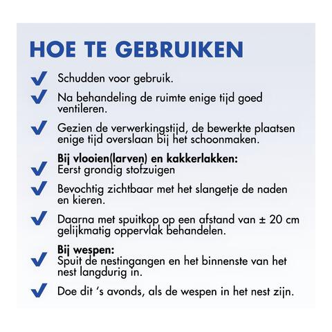 Roxasect Spuitbus Kruipende Insecten en Wespen 400 ML