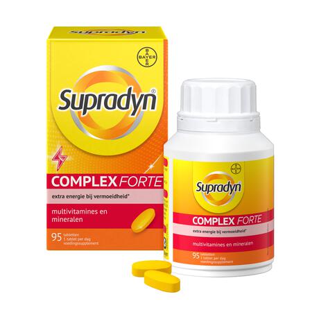 Supradyn Complex Forte Multivitamine Voor Extra Energie 95 Tabletten