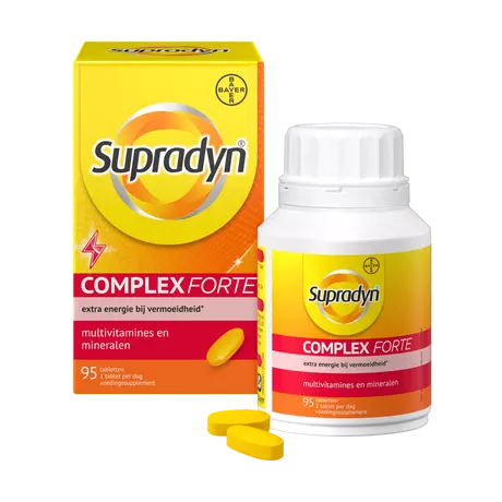 Supradyn Complex Forte Multivitamine Voor Extra Energie 95 Tabletten
