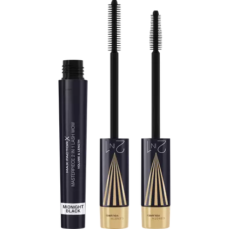 Max Factor Masterpiece 2In1 Lash Wow Mascara 03 Midnight Black