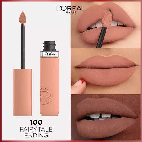 L'Oréal Paris Matte Resistance Lipstick 100 Fairytale Ending