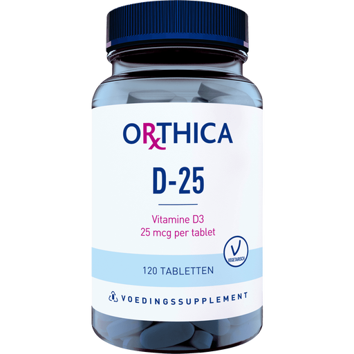 Orthica Vitamine D3 25 MCG Tabletten 120 stuks