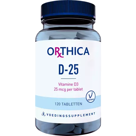 Orthica Vitamine D3 25 MCG Tabletten 120 stuks