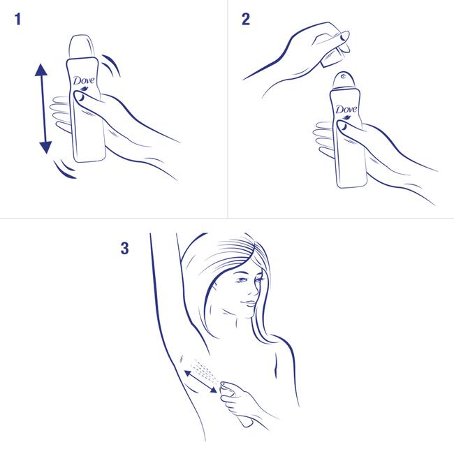 Dove Invisible Care Anti-Transpirant Deodorant Spray 150 ML