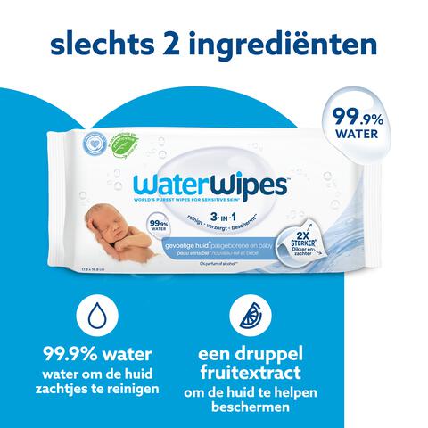 WaterWipes Billendoekjes Voordeelpak 3x48 144 Stuks&nbsp;