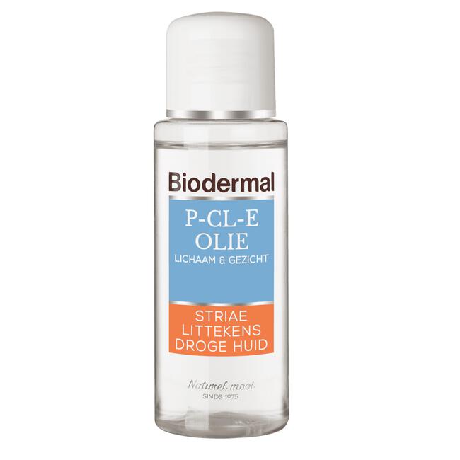 Biodermal P-CL-E Olie Huidverzorging bij Striae, Littekens en Droge Huid 75ML