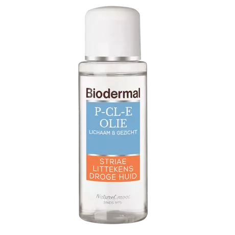 Biodermal P-CL-E Olie Huidverzorging bij Striae, Littekens en Droge Huid 75ML