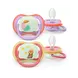 Philips Avent Fopspeen Ultra Air Night 18M+ SCF376/33 2 stuks
