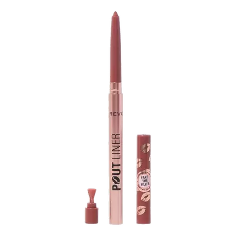 Revolution Pout Bomb Plumping Lip Liner Doll Cool Nude