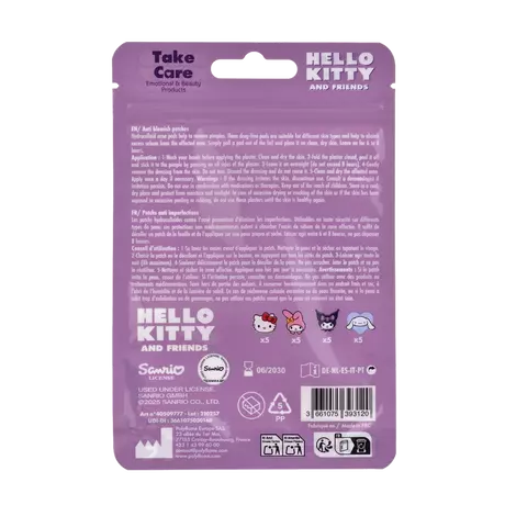 Fancy Label Hello Kitty And Friends Anti Blemish Patches 20 Stuks