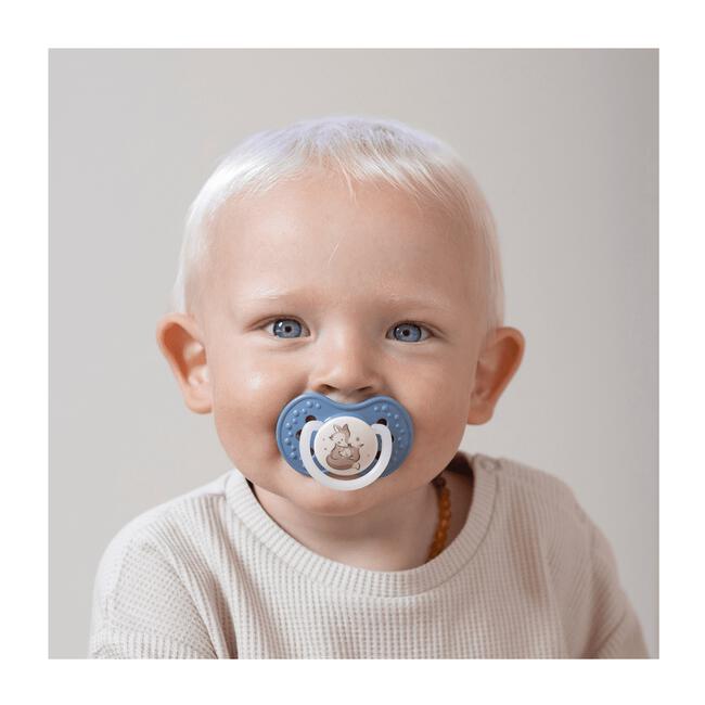 Difrax Dynamic Fopspeen 6-18M Night&Day Boy