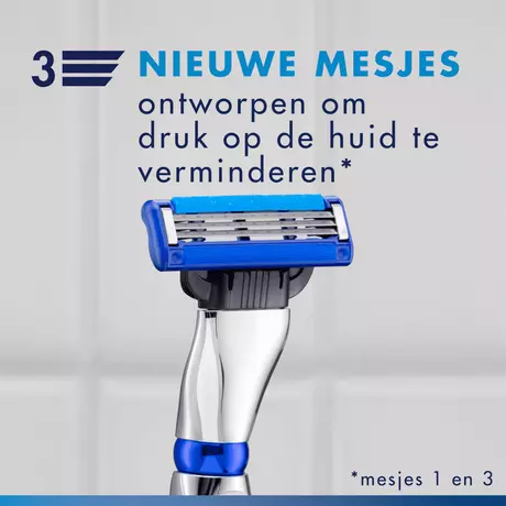Gillette Mach3 Turbo Navulmesjes 12 stuks