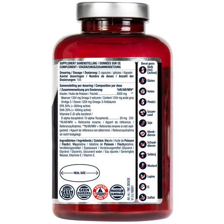 Lucovitaal Visolie Super Omega 3 Capsules 210 stuks