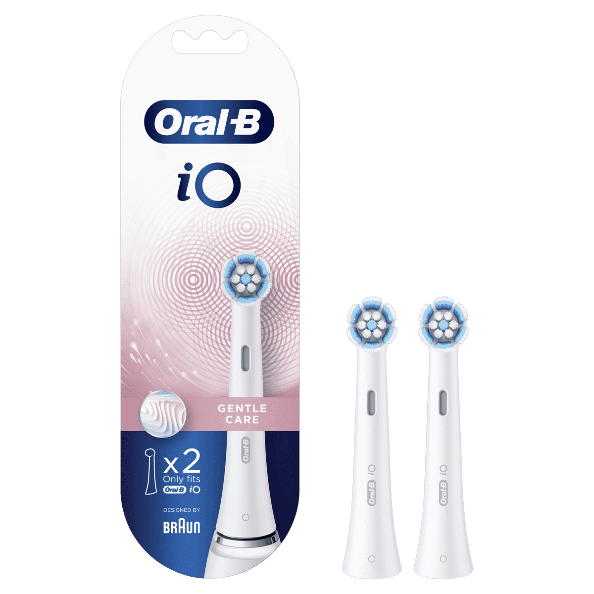OralB iO Gentle Care Opzetborstels 2 Stuks 2 EA Etos