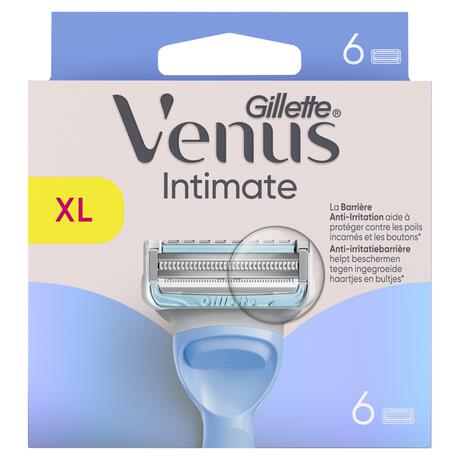 Gillette Venus Intimate Navulmesjes Aloe Vera 6 stuks