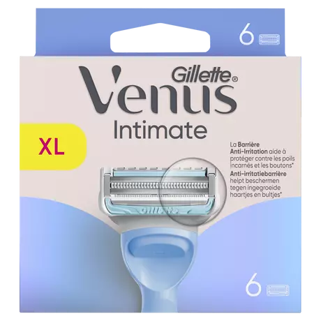 Gillette Venus Intimate Navulmesjes 6 stuks