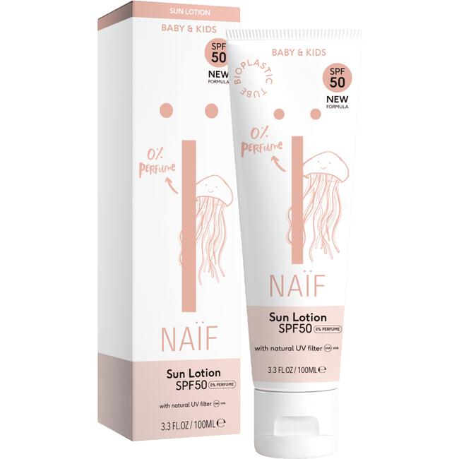Naïf Zonnebrand Lotion Baby & Kinderen SPF 50 100 ML