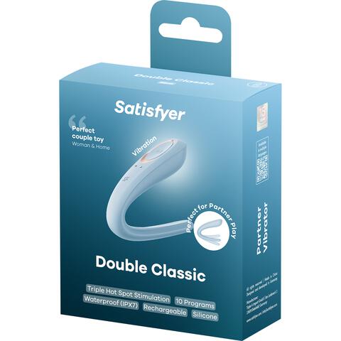 Satisfyer Double Classic Light Blue