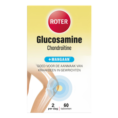 Roter Glucosamine/Chondroitine/Mangaan 60 Stuks