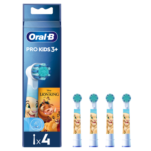 Oral-B Pro Kids Lion King Opzetborstels 4 stuks
