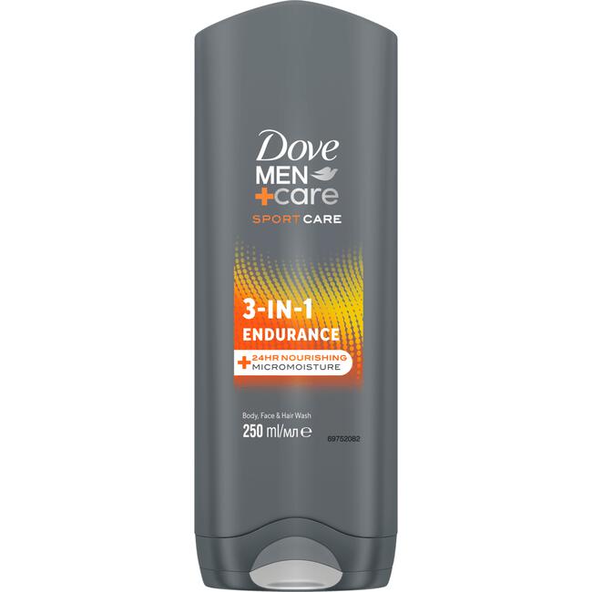 Dove Men+Care Sport 3-in-1 Douchegel 250 ML