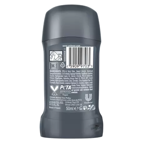 Dove Men+Care Advanced Clean Comfort Deodorant Stick 50 ML