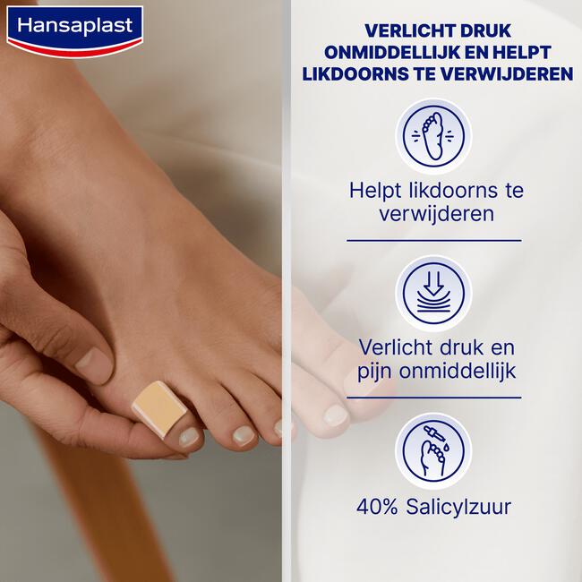 Hansaplast Likdoornpleisters 8 Pleisters